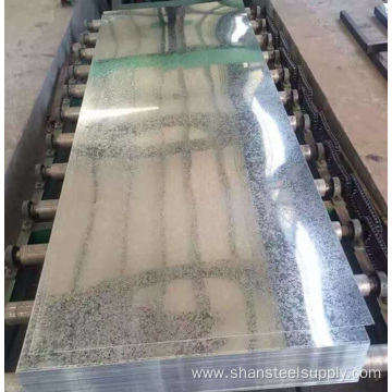 S250GD S550GD Galvanized Steel Plate